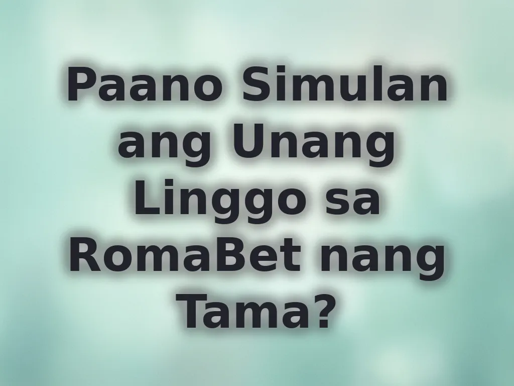 Gabay para sa bagong players